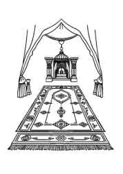 Arabian Culture Coloring Book DDA2BC6B (12 Coloring Pages)