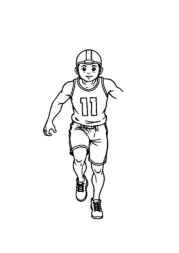 Athletics Coloring Book 344643DE (12 Coloring Pages)