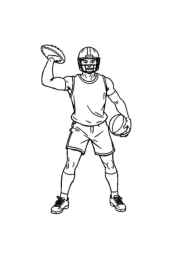 Athletics Coloring Book A8590063 (12 Coloring Pages)