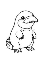 Australian Animals Coloring Book 3DC3288B (12 Coloring Pages)