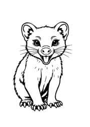 Australian Animals Coloring Book 3DC3288B (12 Coloring Pages)