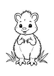 Australian Animals Coloring Book 3DC3288B (12 Coloring Pages)