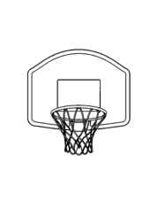 Basketball Coloring Book 03F781DE (12 Coloring Pages)
