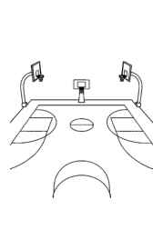 Basketball Coloring Book 03F781DE (12 Coloring Pages)