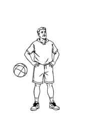 Basketball Coloring Book 288603F0 (12 Coloring Pages)