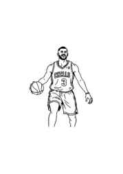 Basketball Coloring Book 288603F0 (12 Coloring Pages)