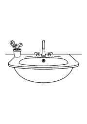 Bathroom Coloring Book 51FF3DF9 (12 Coloring Pages)