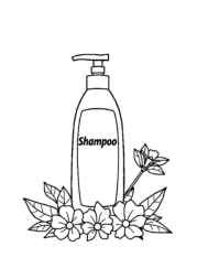 Bathroom Coloring Book B505A6DB (12 Coloring Pages)