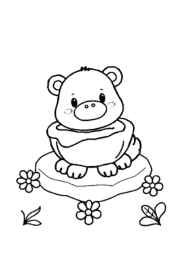 Bathroom Coloring Book B505A6DB (12 Coloring Pages)
