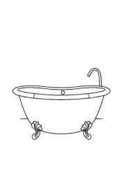 Bathroom Coloring Book B505A6DB (12 Coloring Pages)