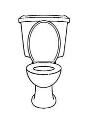 Bathroom Coloring Book D294CBA6 (12 Coloring Pages)