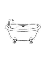 Bathroom Coloring Book D294CBA6 (12 Coloring Pages)