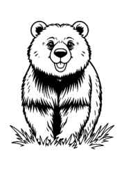 Bears Coloring Book 76D34705 (12 Coloring Pages)