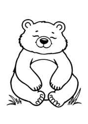 Bears Coloring Book 76D34705 (12 Coloring Pages)