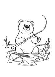 Bears Coloring Book 76D34705 (12 Coloring Pages)