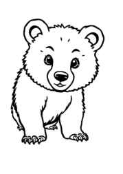 Bears Coloring Book 76D34705 (12 Coloring Pages)