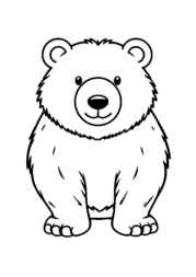 Bears Coloring Book 76D34705 (12 Coloring Pages)