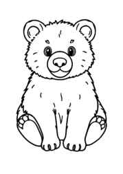 Bears Coloring Book D826DBEE (12 Coloring Pages)