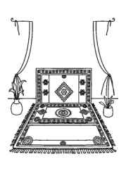 Bedroom Coloring Book A71E4EA5 (12 Coloring Pages)