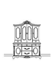 Bedroom Coloring Book B889C932 (12 Coloring Pages)