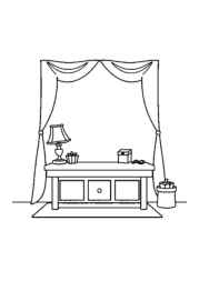 Bedroom Coloring Book D9F98A41 (12 Coloring Pages)