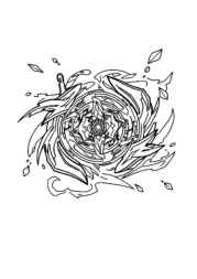 Beyblade Coloring Book 6EC6FEDF (12 Coloring Pages)