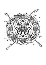 Beyblade Coloring Book 6EC6FEDF (12 Coloring Pages)