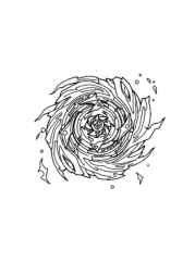 Beyblade Coloring Book 9E79777A (12 Coloring Pages)