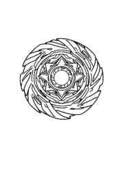 Beyblade Coloring Book 9E79777A (12 Coloring Pages)