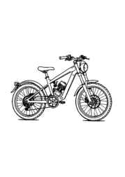 Bicycles Coloring Book A28B05E3 (12 Coloring Pages)