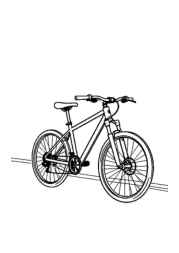 Bicycles Coloring Book A28B05E3 (12 Coloring Pages)