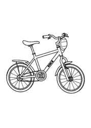 Bicycles Coloring Book A28B05E3 (12 Coloring Pages)