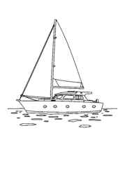 Boats Coloring Book C7515E1C (12 Coloring Pages)