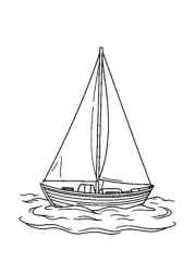 Boats Coloring Book C7515E1C (12 Coloring Pages)