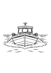 Boats Coloring Book D23991E7 (12 Coloring Pages)