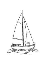 Boats Coloring Book D23991E7 (12 Coloring Pages)