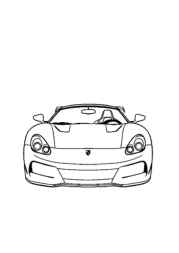 Cars Coloring Book 5DCCD59E (12 Coloring Pages)