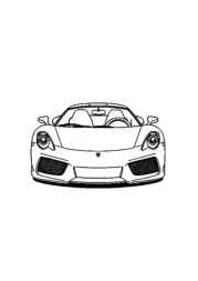 Cars Coloring Book D54A2274 (12 Coloring Pages)