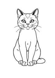 Cat Lira Coloring Book 15837E6C (12 Coloring Pages)