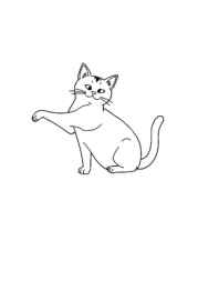 Cat Lira Coloring Book 15837E6C (12 Coloring Pages)