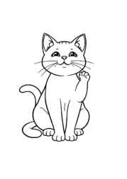 Cat Lira Coloring Book 15837E6C (12 Coloring Pages)