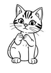 Cat Lira Coloring Book AAE249A7 (12 Coloring Pages)