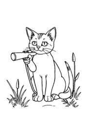 Cat Lira Coloring Book AAE249A7 (12 Coloring Pages)