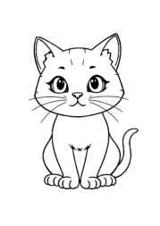 Cat Lira Coloring Book AAE249A7 (12 Coloring Pages)