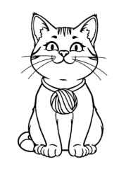 Cat Tina Coloring Book C58C27E4 (12 Coloring Pages)