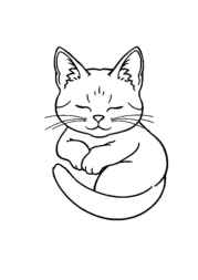 Cat Tina Coloring Book C58C27E4 (12 Coloring Pages)
