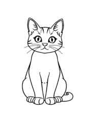 Cat Tina Coloring Book C58C27E4 (12 Coloring Pages)