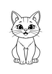 Cat Tina Coloring Book C58C27E4 (12 Coloring Pages)