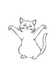 Cat Tina Coloring Book D39DFB0A (12 Coloring Pages)
