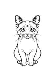 Cats Coloring Book 73E52C89 (12 Coloring Pages)